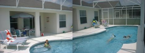 Private swimming pool